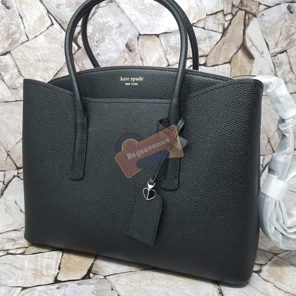 Crossbody Black Margaux Large Satchel Kate Spade - Picture 8 of 16